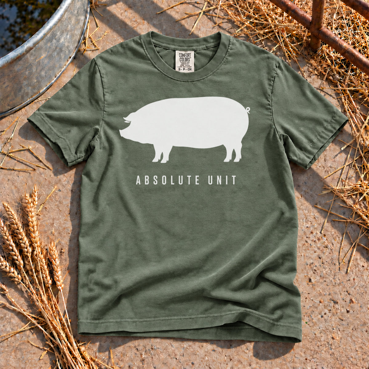 Absolute Unit T-Shirt in Moss