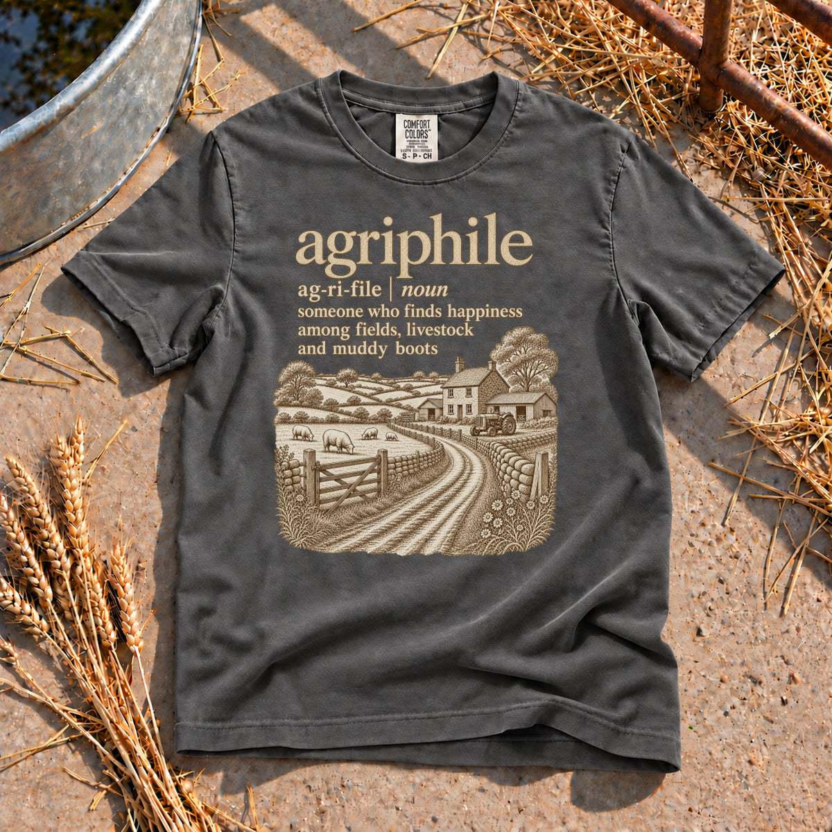 Agriphile T-Shirt in Pepper
