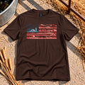 American Farm T-Shirt in Dark Chocolate
