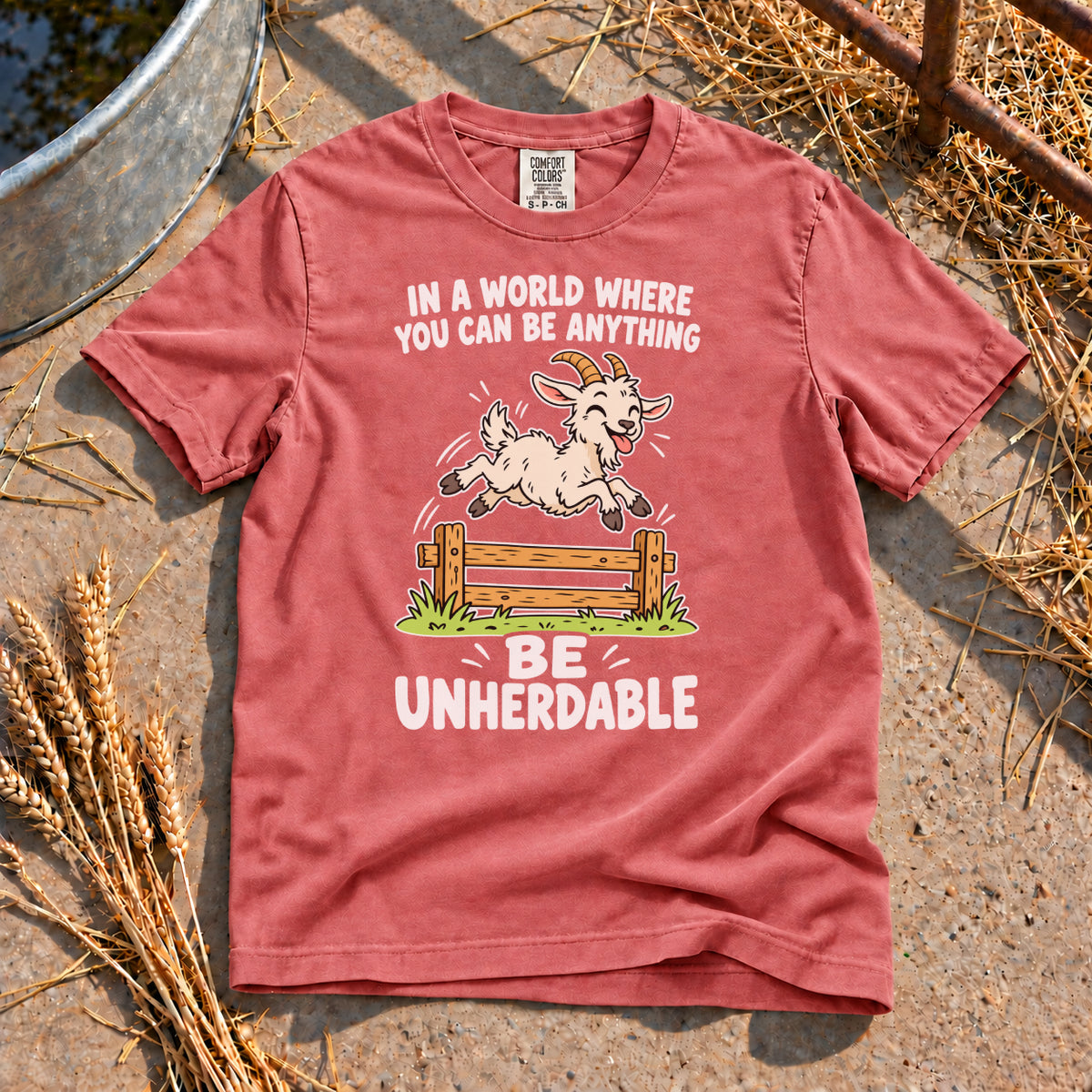 Be Unherdable T-Shirt in Watermelon