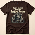 Bigger Fence T-Shirt in Dark Chocolate