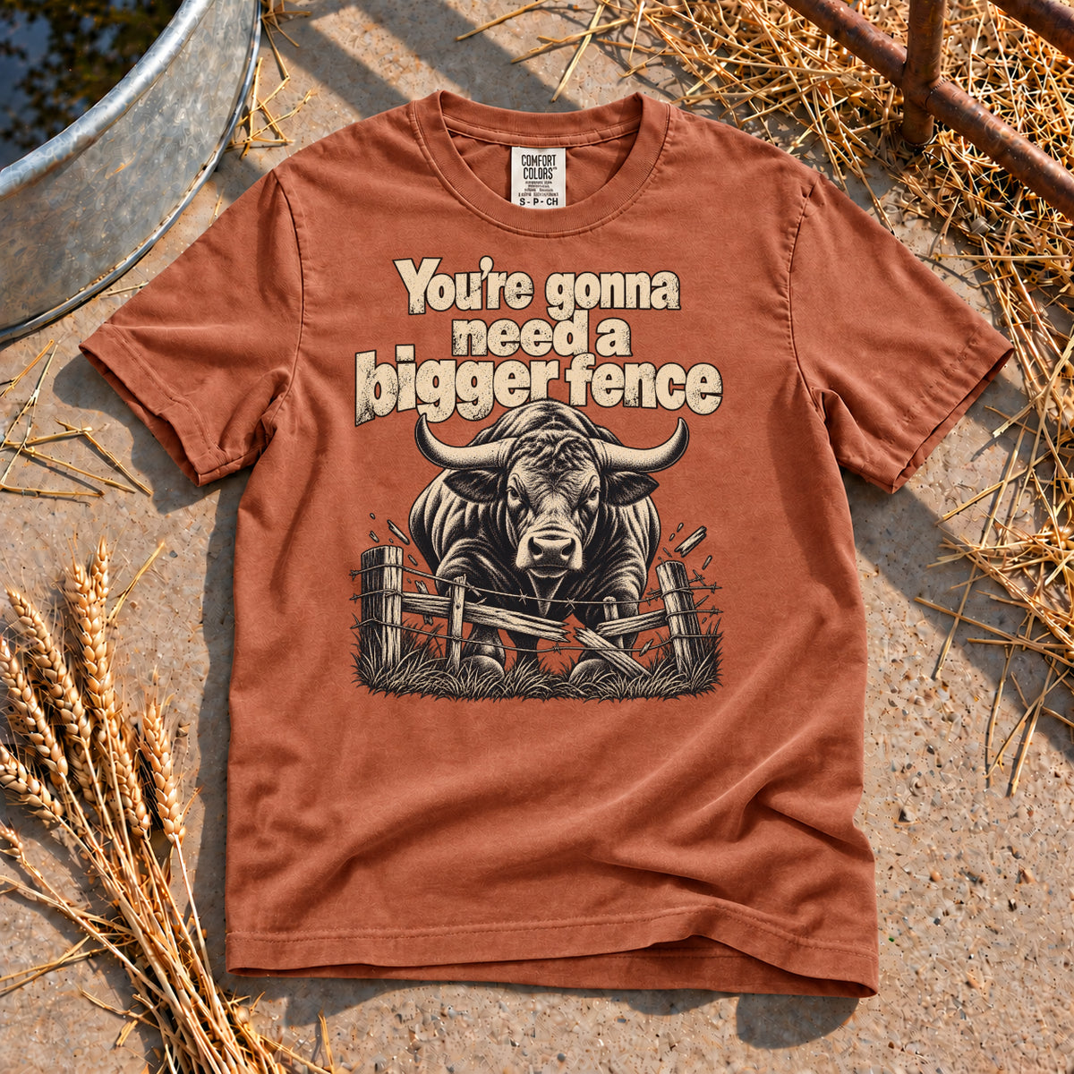 Bigger Fence T-Shirt in Yam