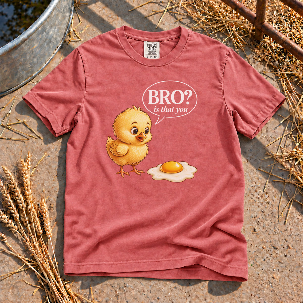 Chick Bro T-Shirt in Watermelon