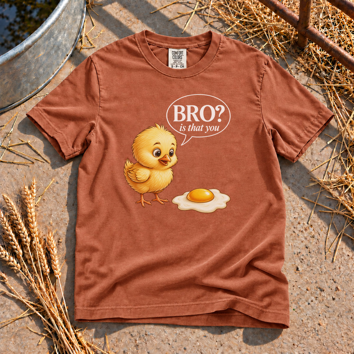 Chick Bro T-Shirt in Yam