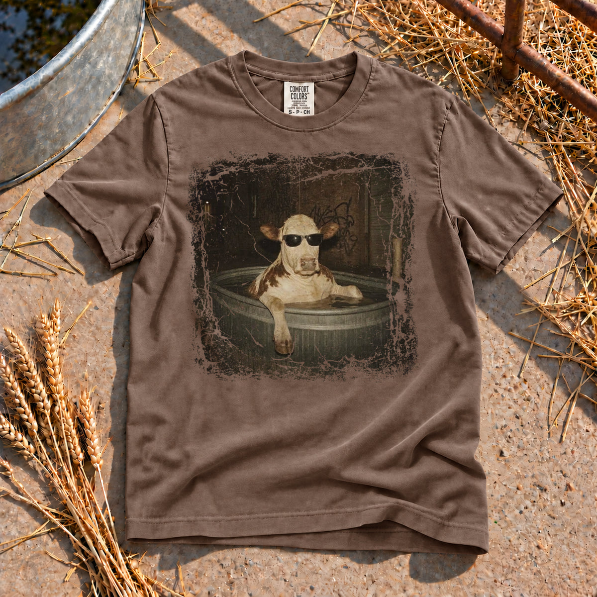 Cool Cow T-Shirt in Espresso