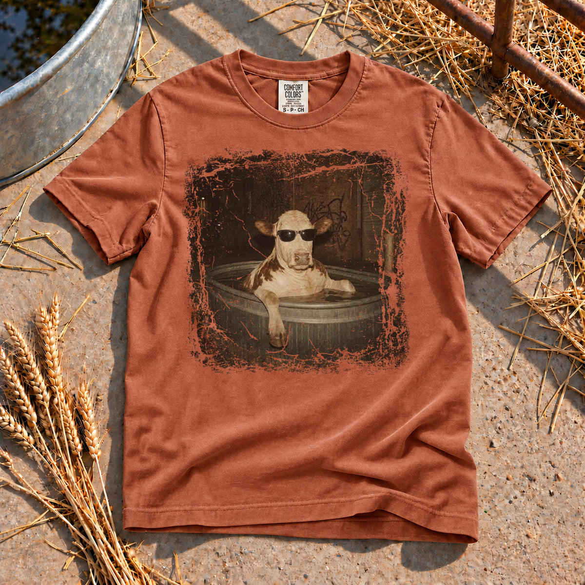 Cool Cow T-Shirt in Yam