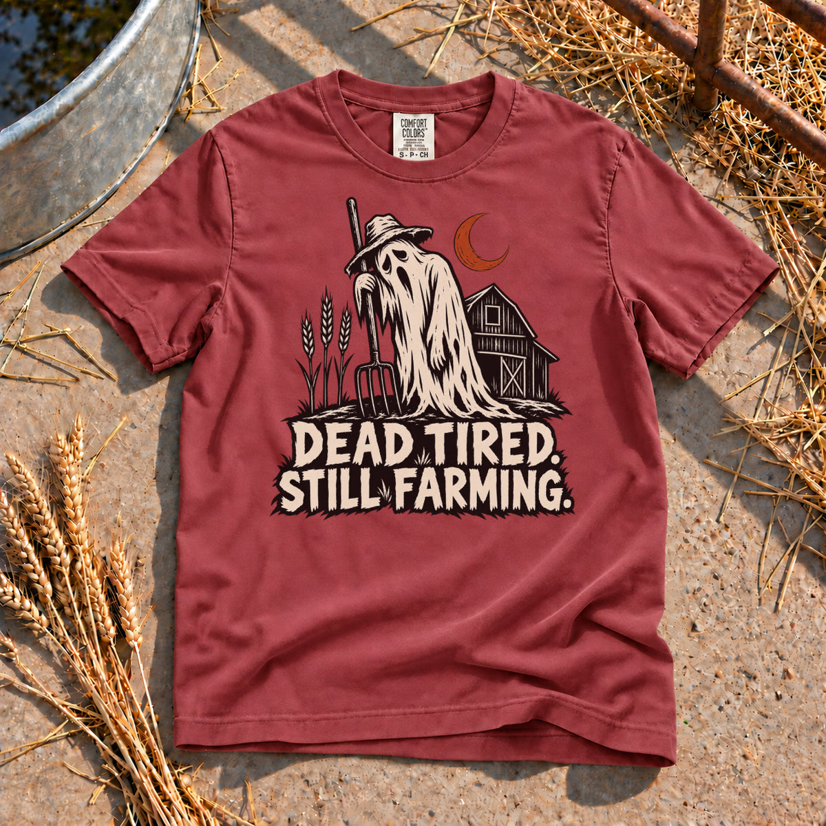 Dead Tired T-Shirt in Brick