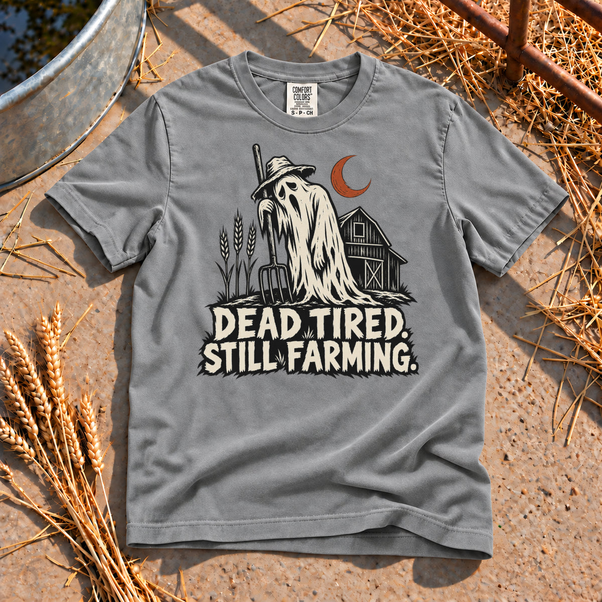 Dead Tired T-Shirt in Grey