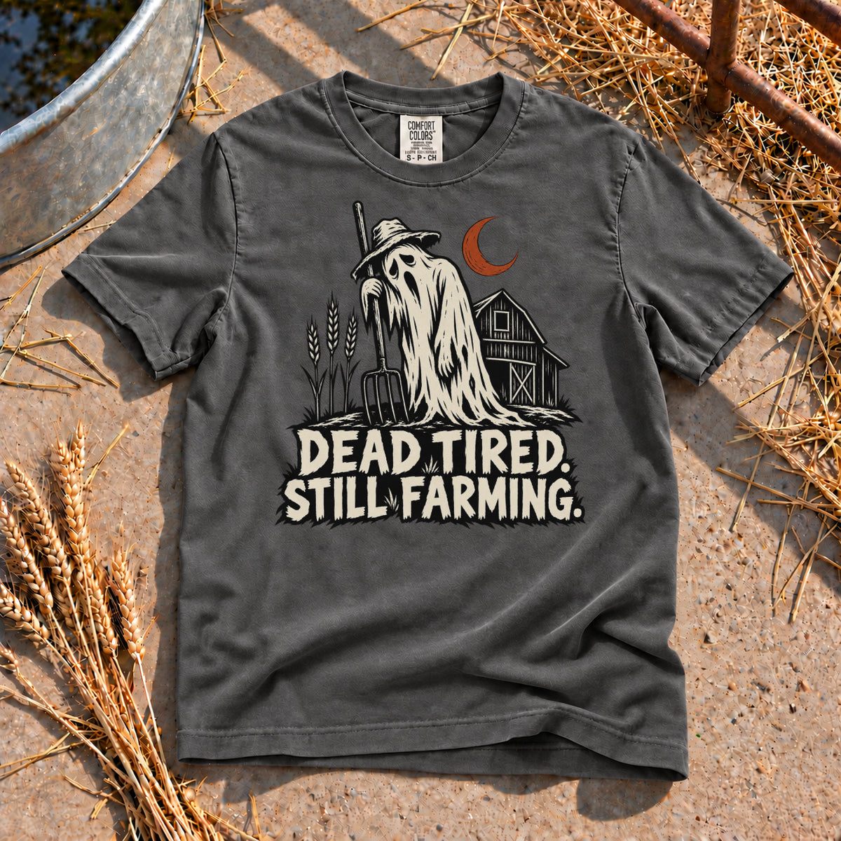 Dead Tired T-Shirt in Pepper