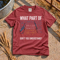 Don't you Understand T-Shirt in Brick