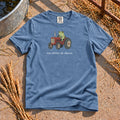 We Drive At Dawn T-Shirt in Blue Jean