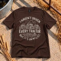 On My List T-Shirt in Dark Chocolate