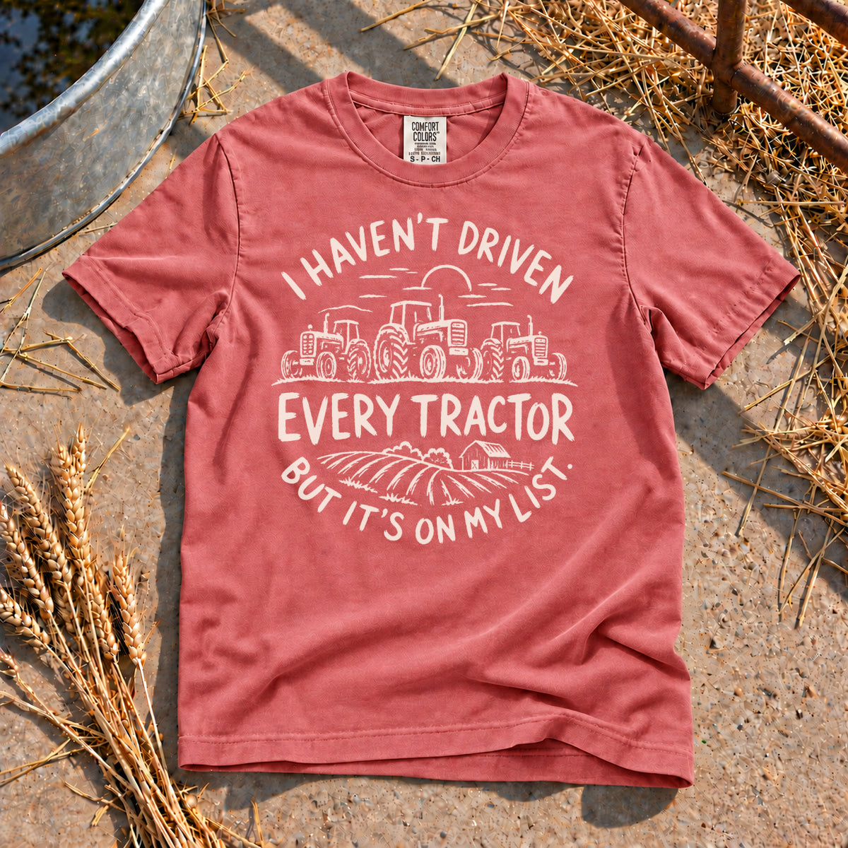 On My List T-Shirt in Watermelon