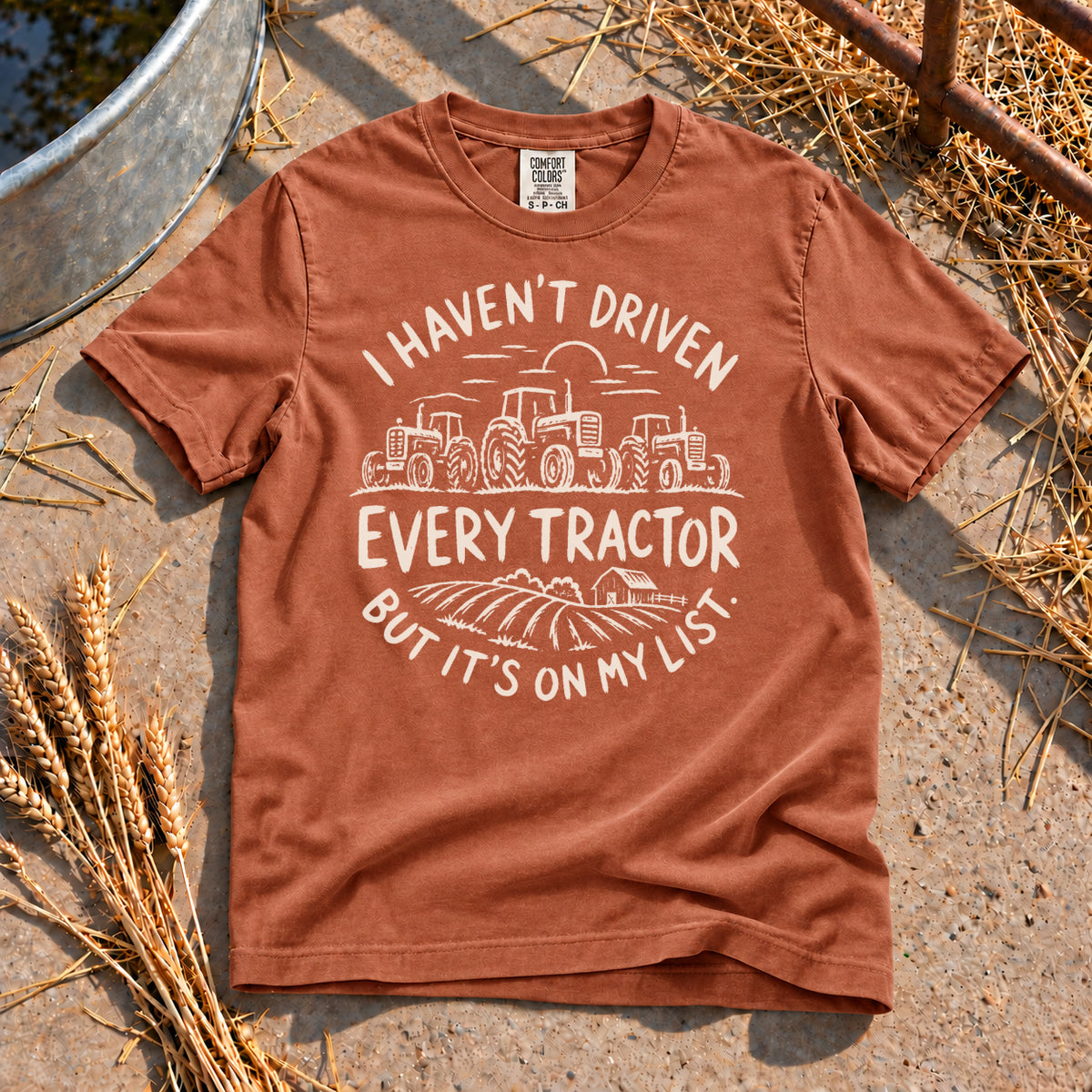 On My List T-Shirt in Yam