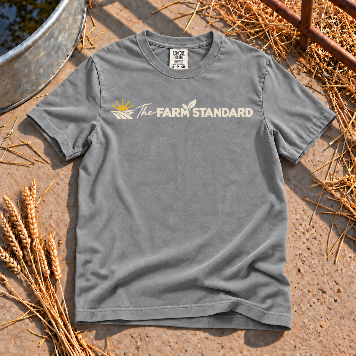The Farm Standard T-Shirt in Grey
