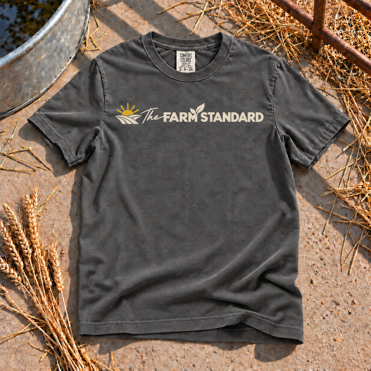 The Farm Standard T-Shirt in Pepper