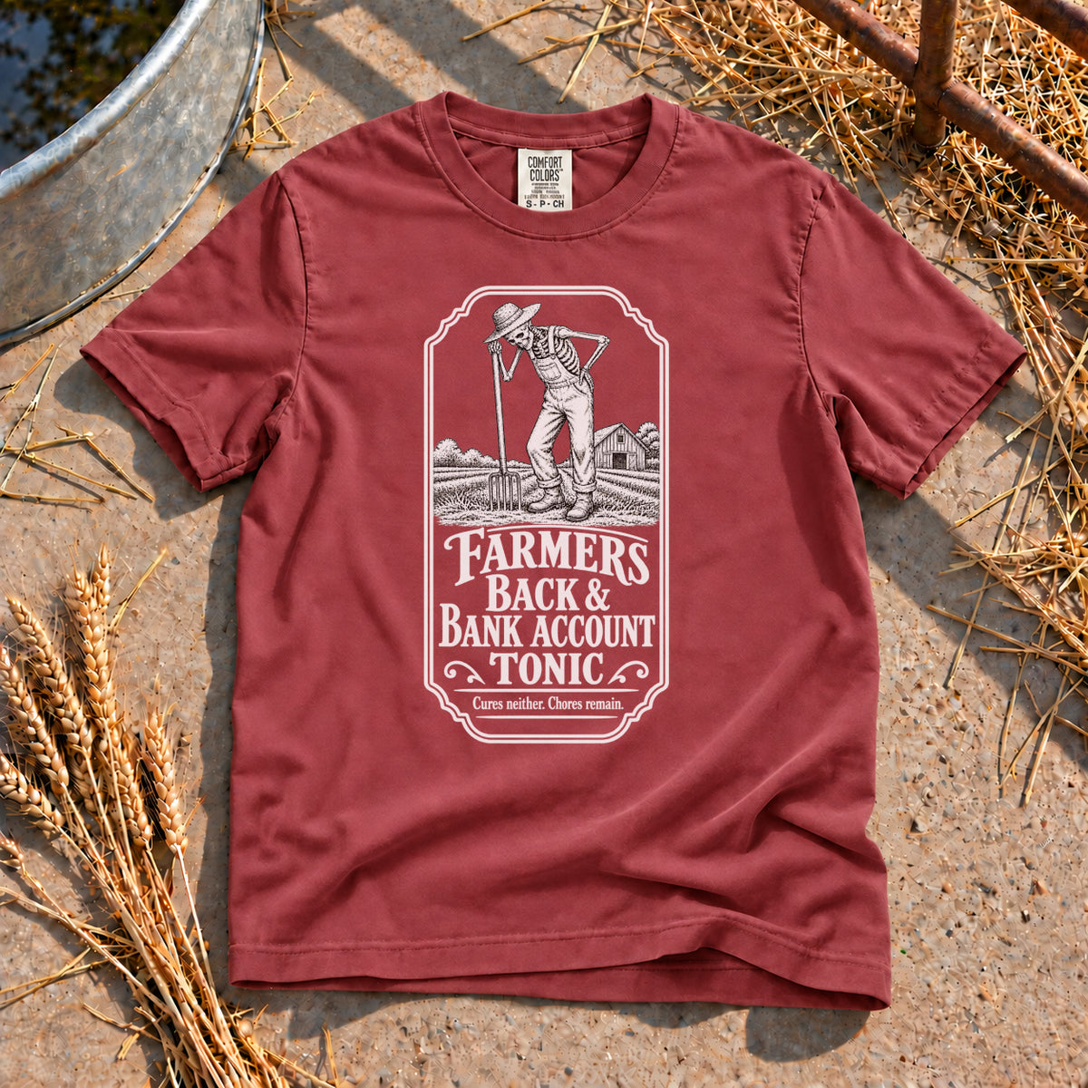 Farmer's Tonic T-Shirt in Brick