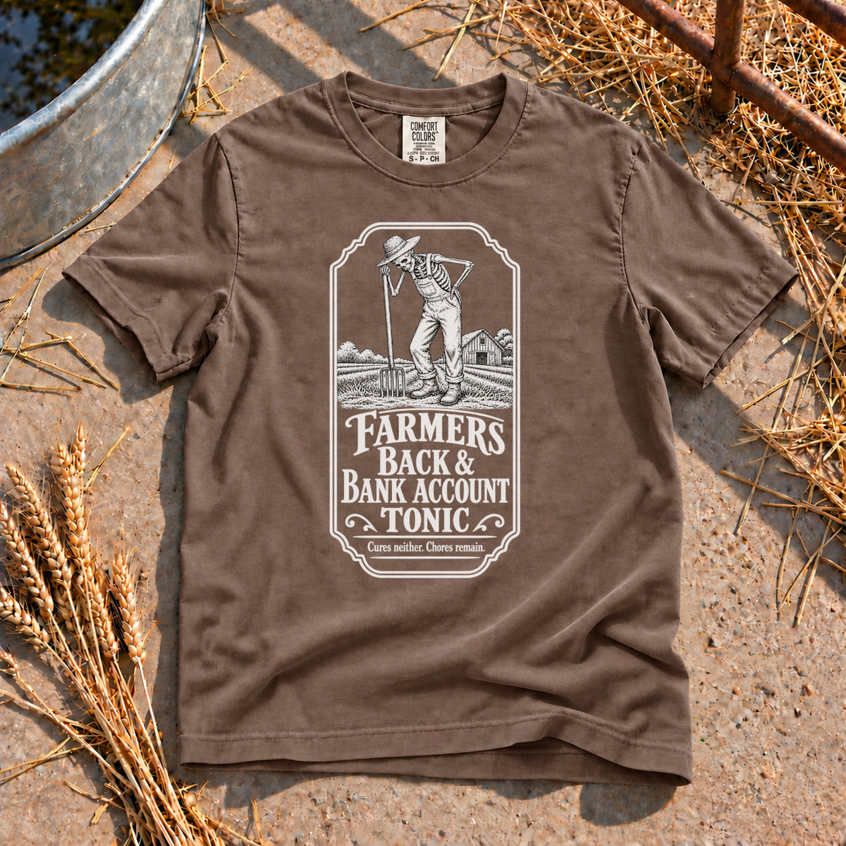 Farmer's Tonic T-Shirt in Espresso