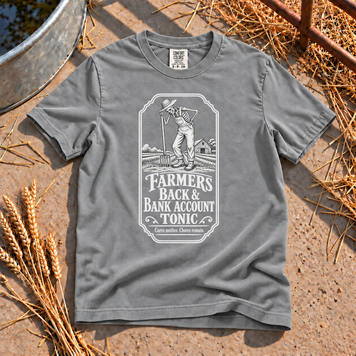 Farmer's Tonic T-Shirt in Grey