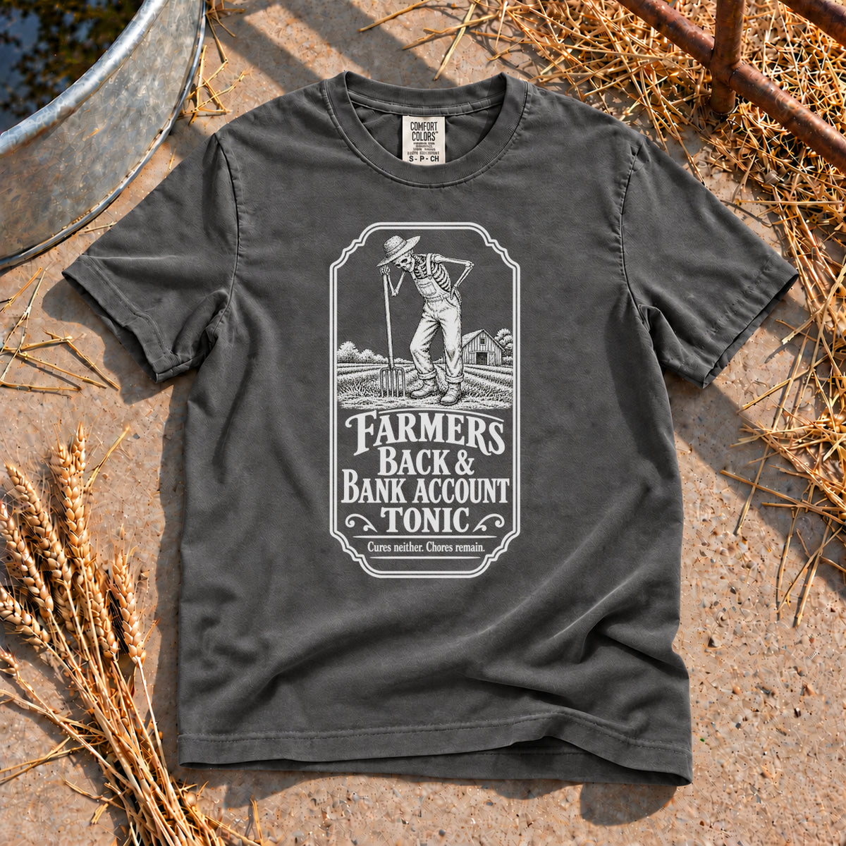 Farmer's Tonic T-Shirt in Pepper