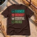 Female Power T-Shirt in Dark Chocolate