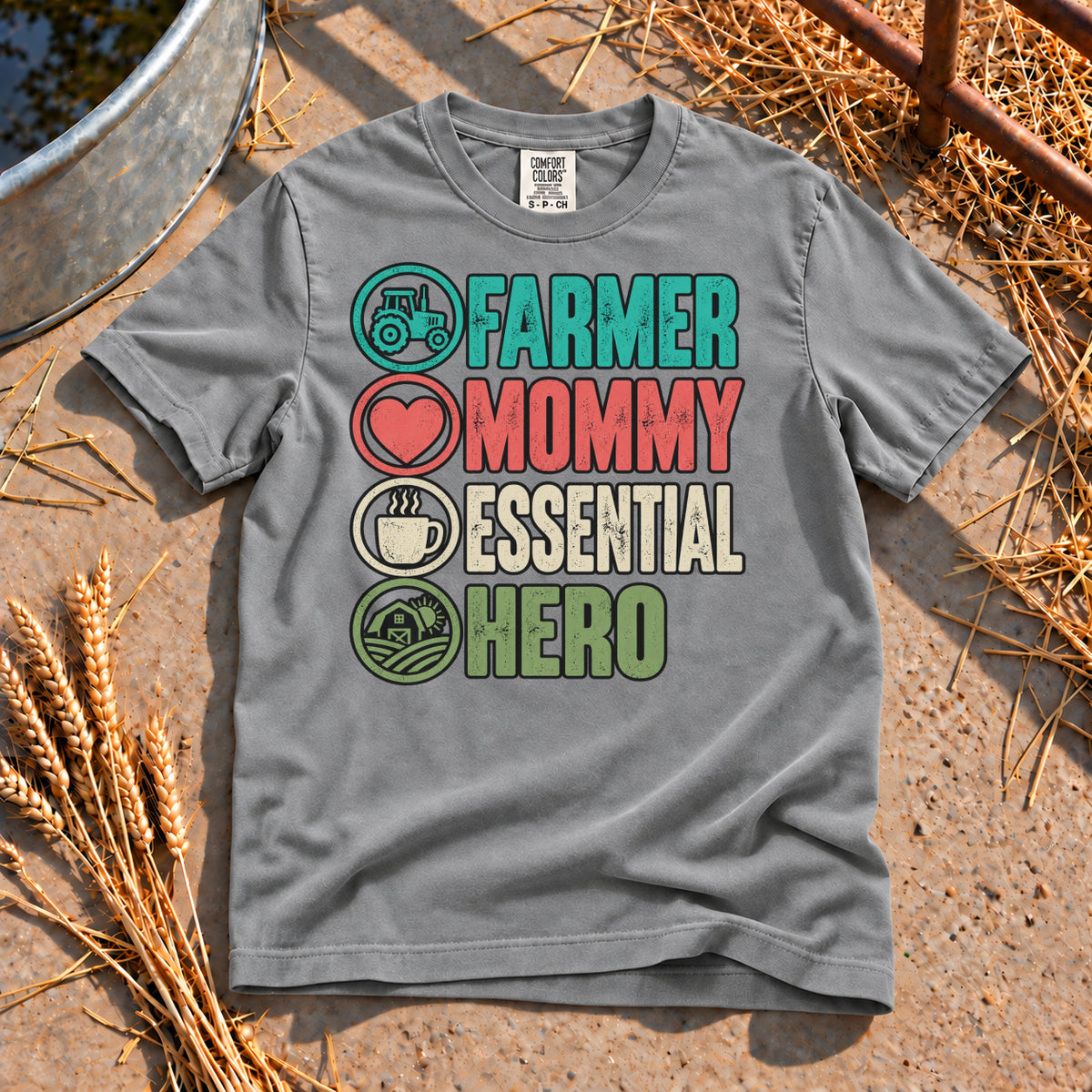 Female Power T-Shirt in Grey