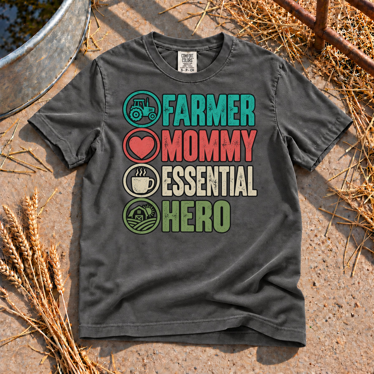 Female Power T-Shirt in Pepper