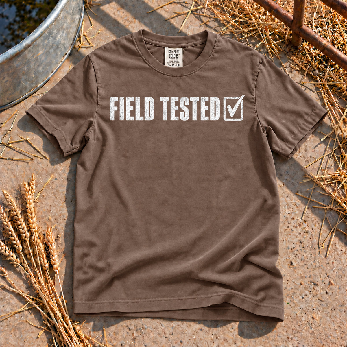 Field Tested T-Shirt in Espresso