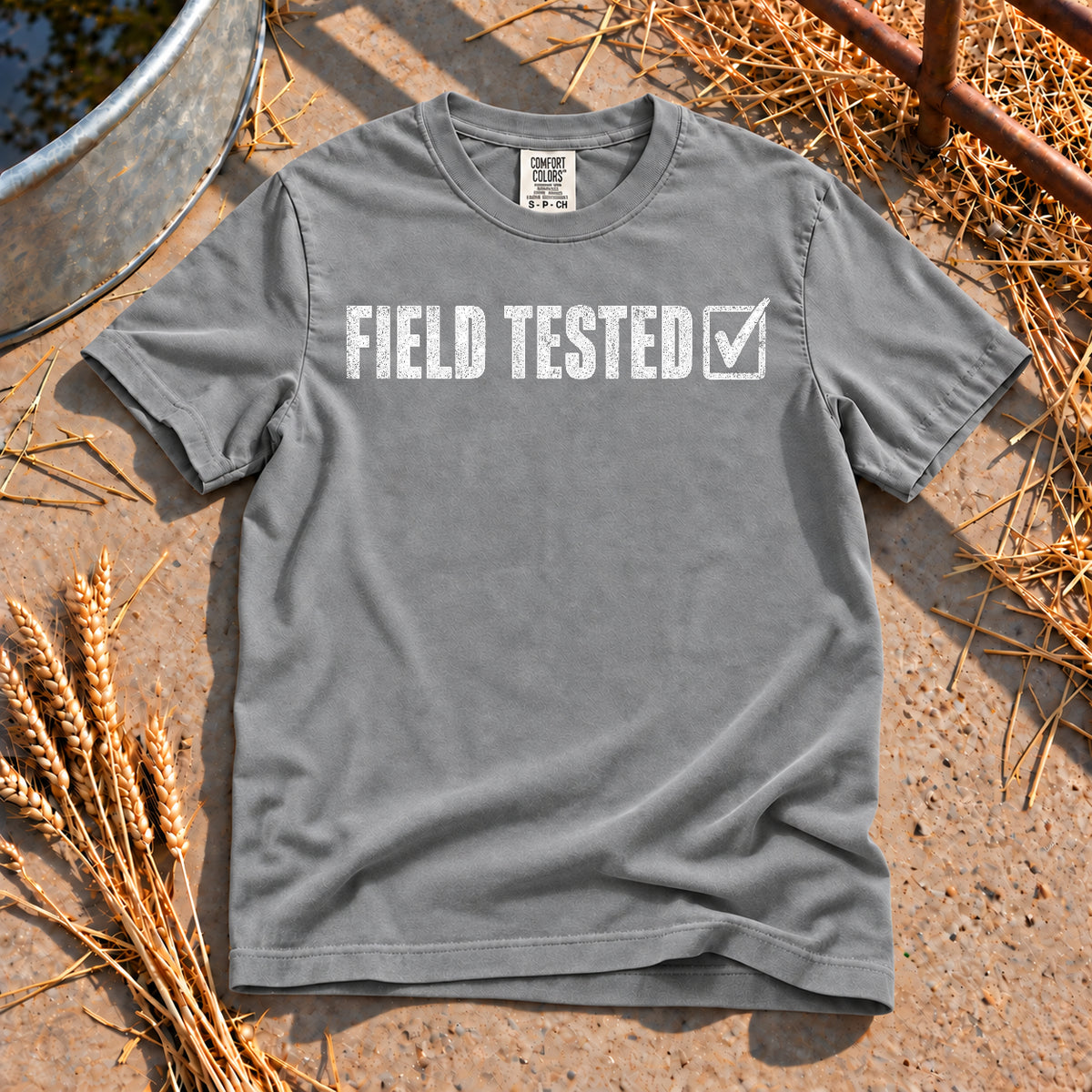 Field Tested T-Shirt in Grey