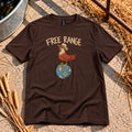 Free Range T-Shirt in Dark Chocolate