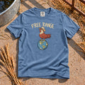 Free Range T-Shirt in Blue Jean