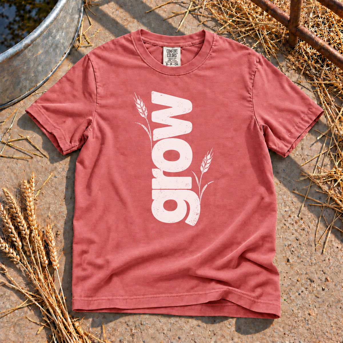 Grow T-Shirt in Watermelon
