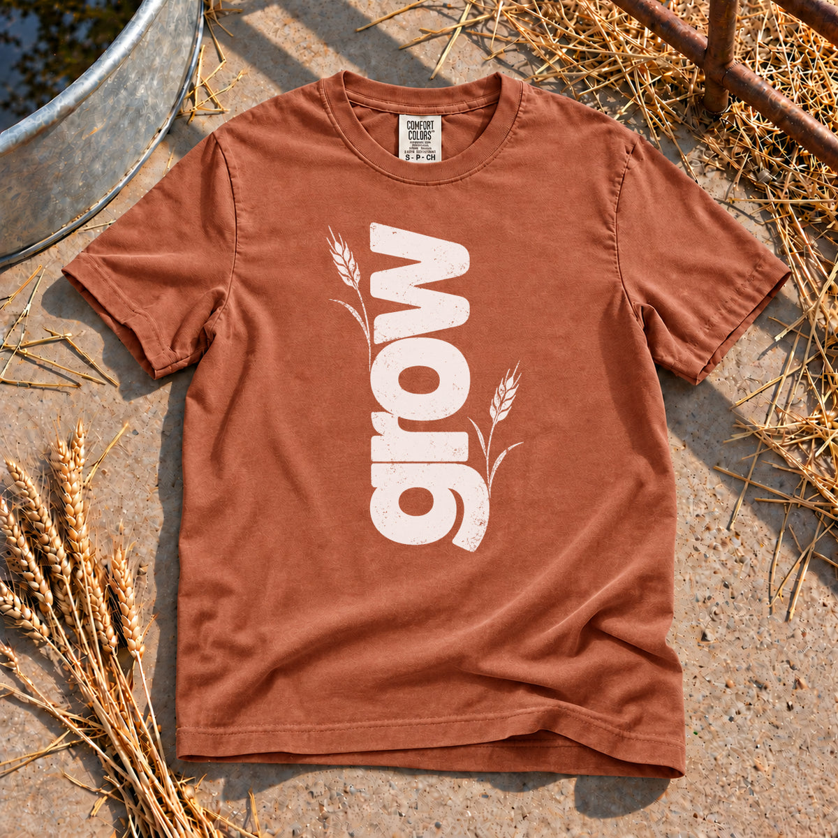 Grow T-Shirt in Yam