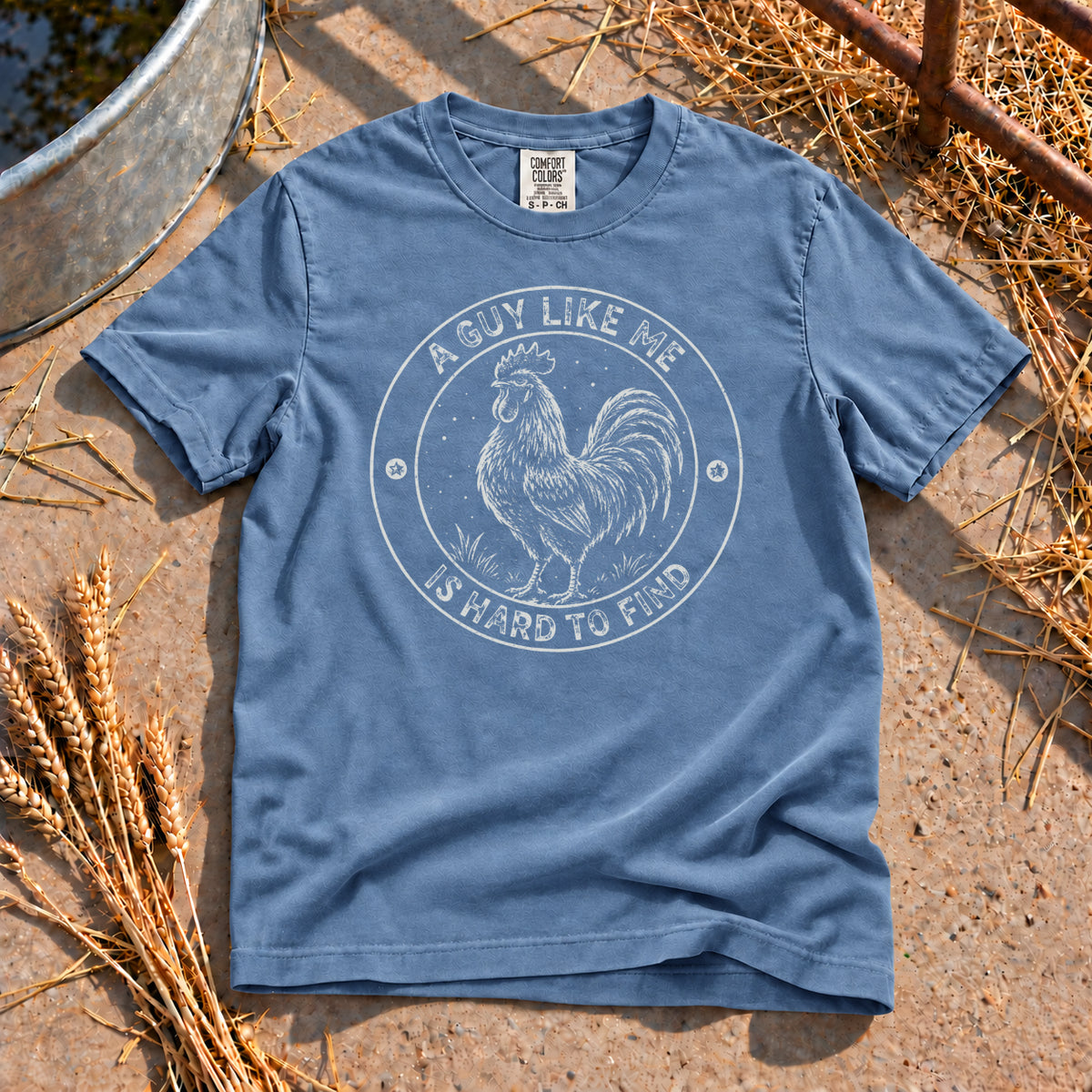 Guy Like Me T-Shirt in Blue Jean