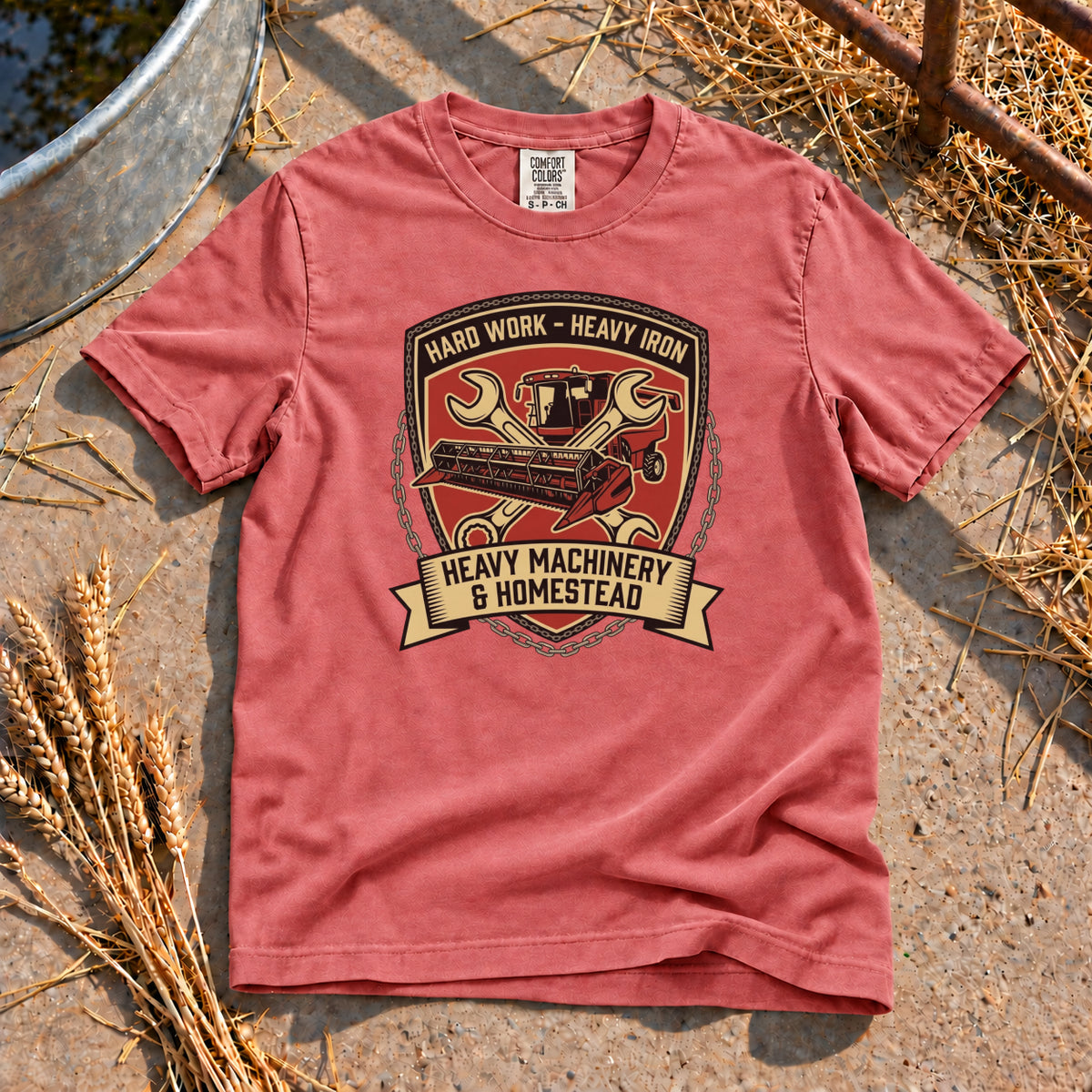 Hard Work T-Shirt in Watermelon