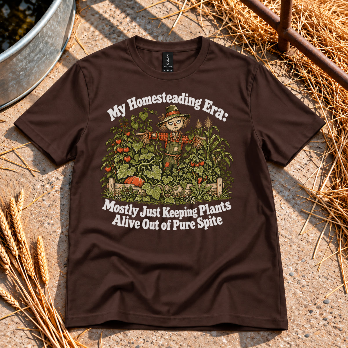 Homestead Era T-Shirt in Dark Chocolate