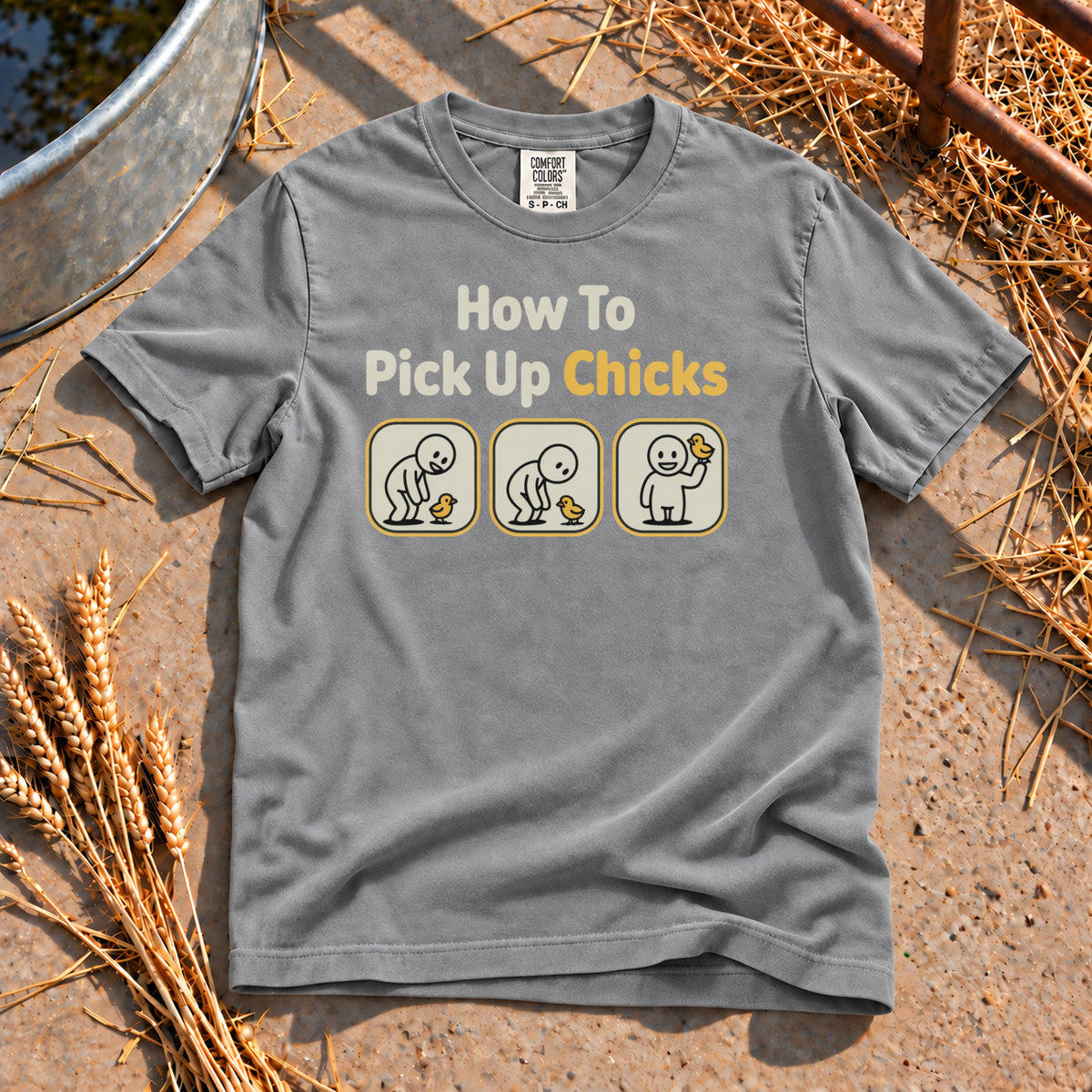 How To T-Shirt in Grey