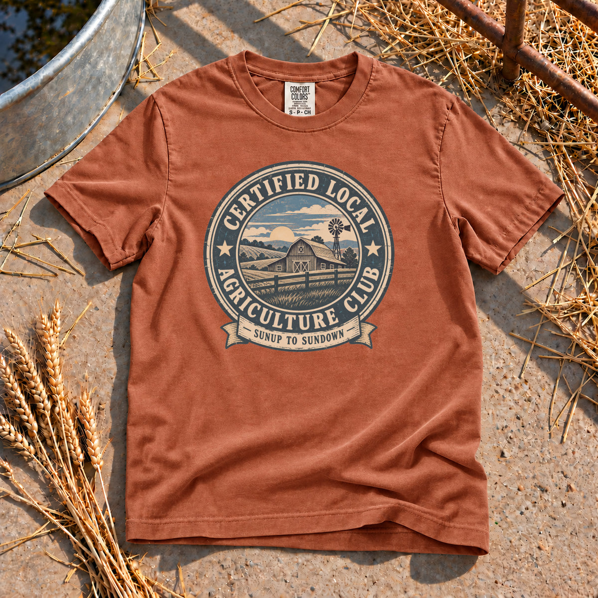 Local Agriculture Club T-Shirt in Yam