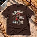 Look Calm T-Shirt in Dark Chocolate