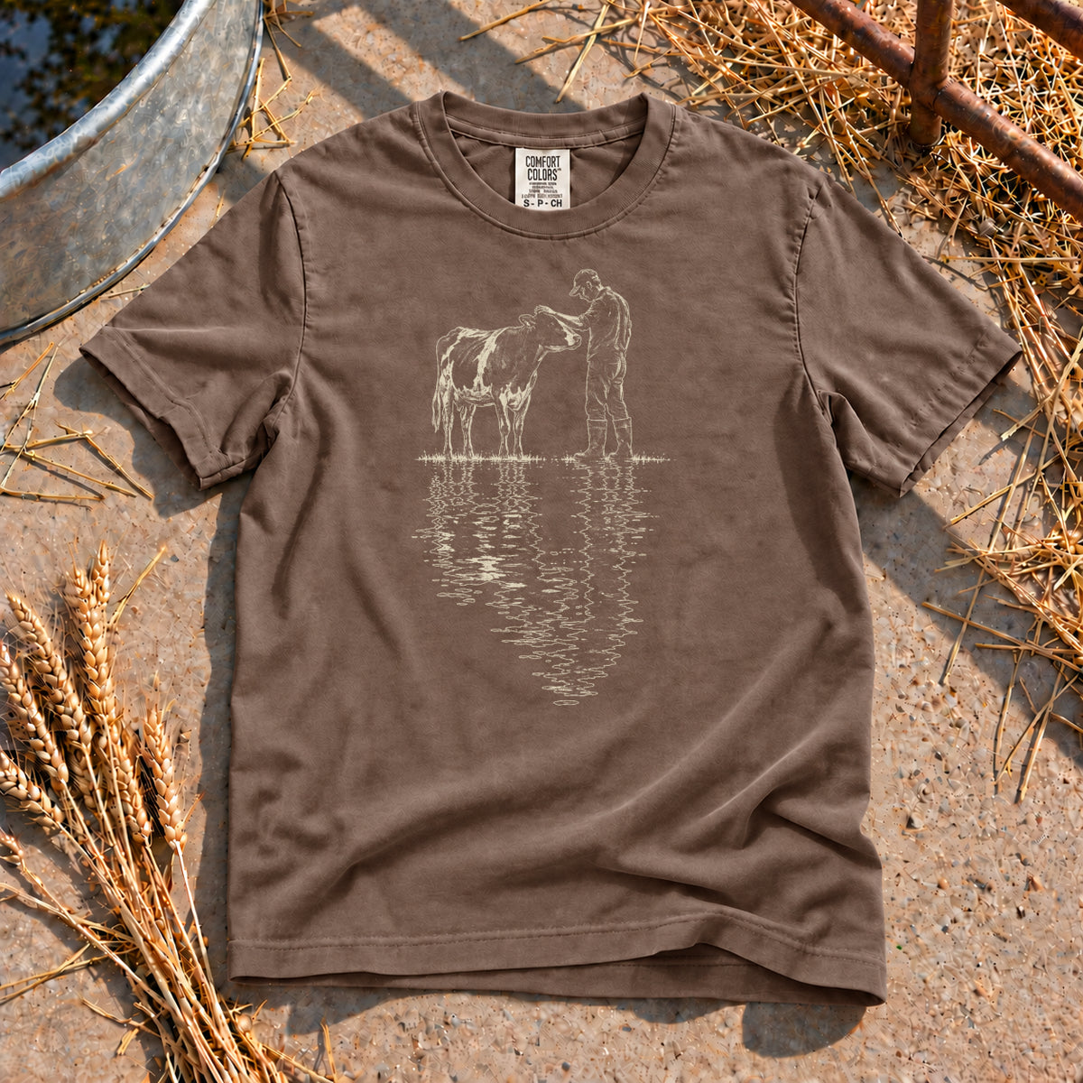 Man's Friend T-Shirt in Espresso