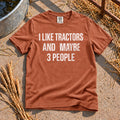 I Like Tractors T-Shirt in Yam
