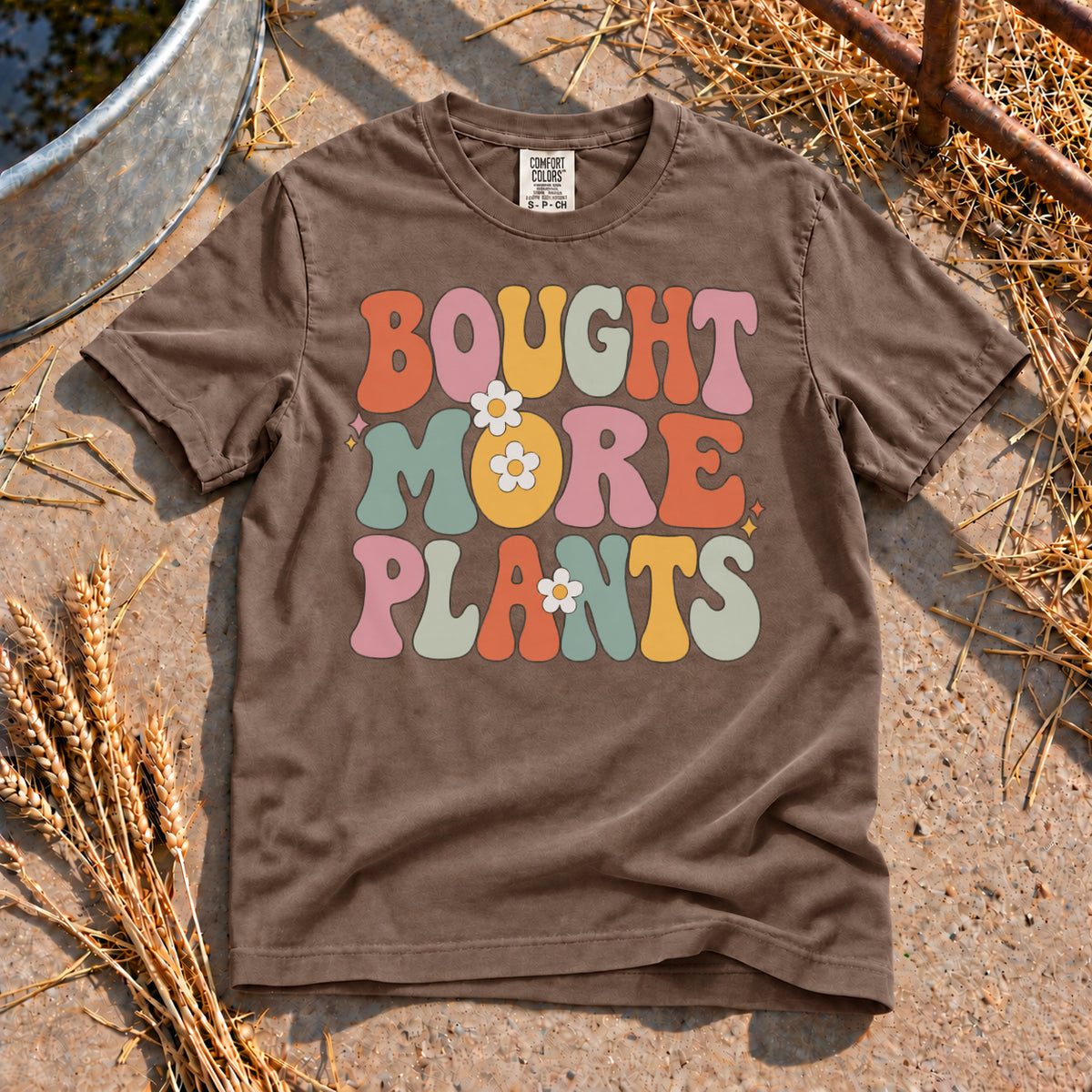Bought More Plants T-Shirt in Espresso