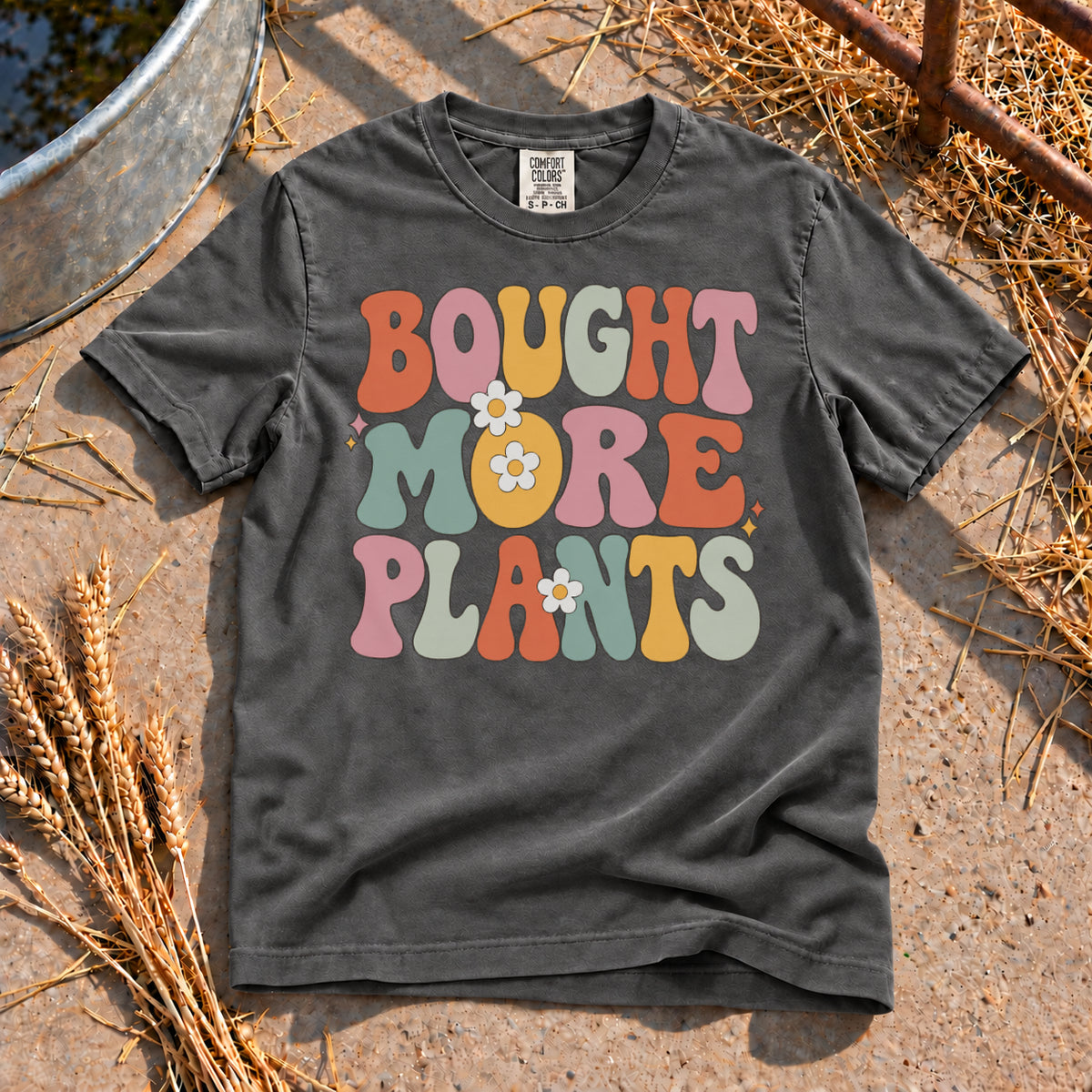 Bought More Plants T-Shirt in Pepper