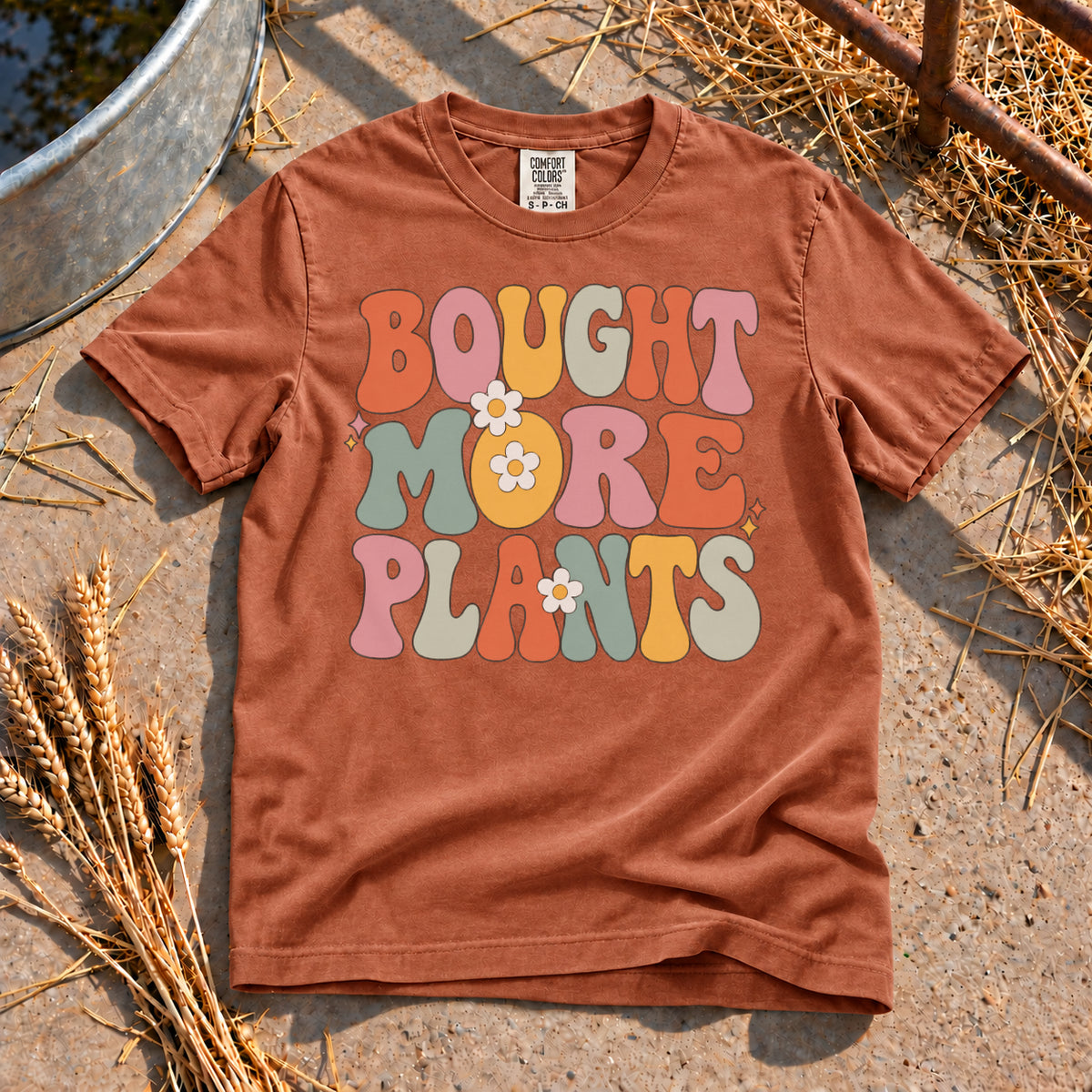 Bought More Plants T-Shirt in Yam