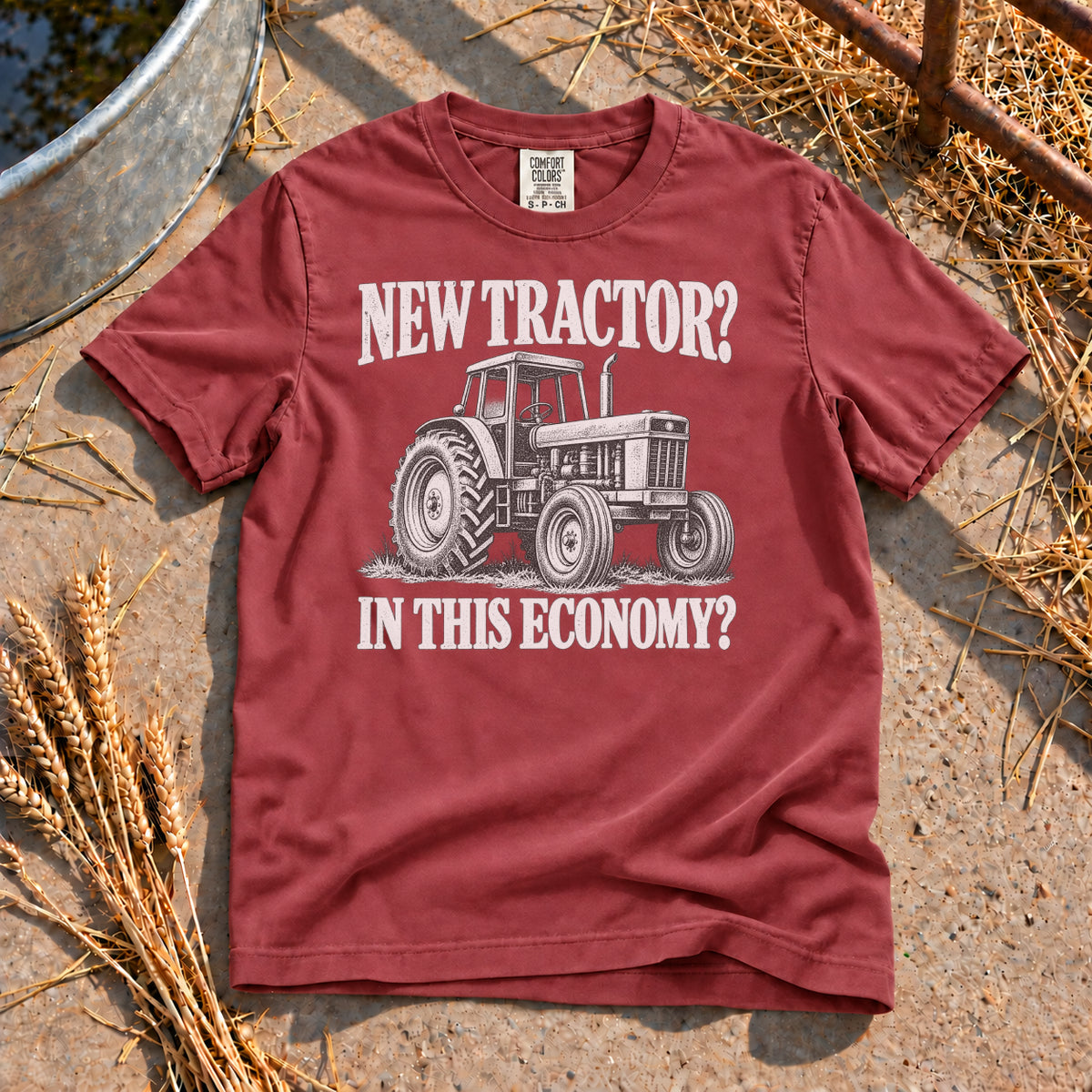 In This Economy T-Shirt in Brick