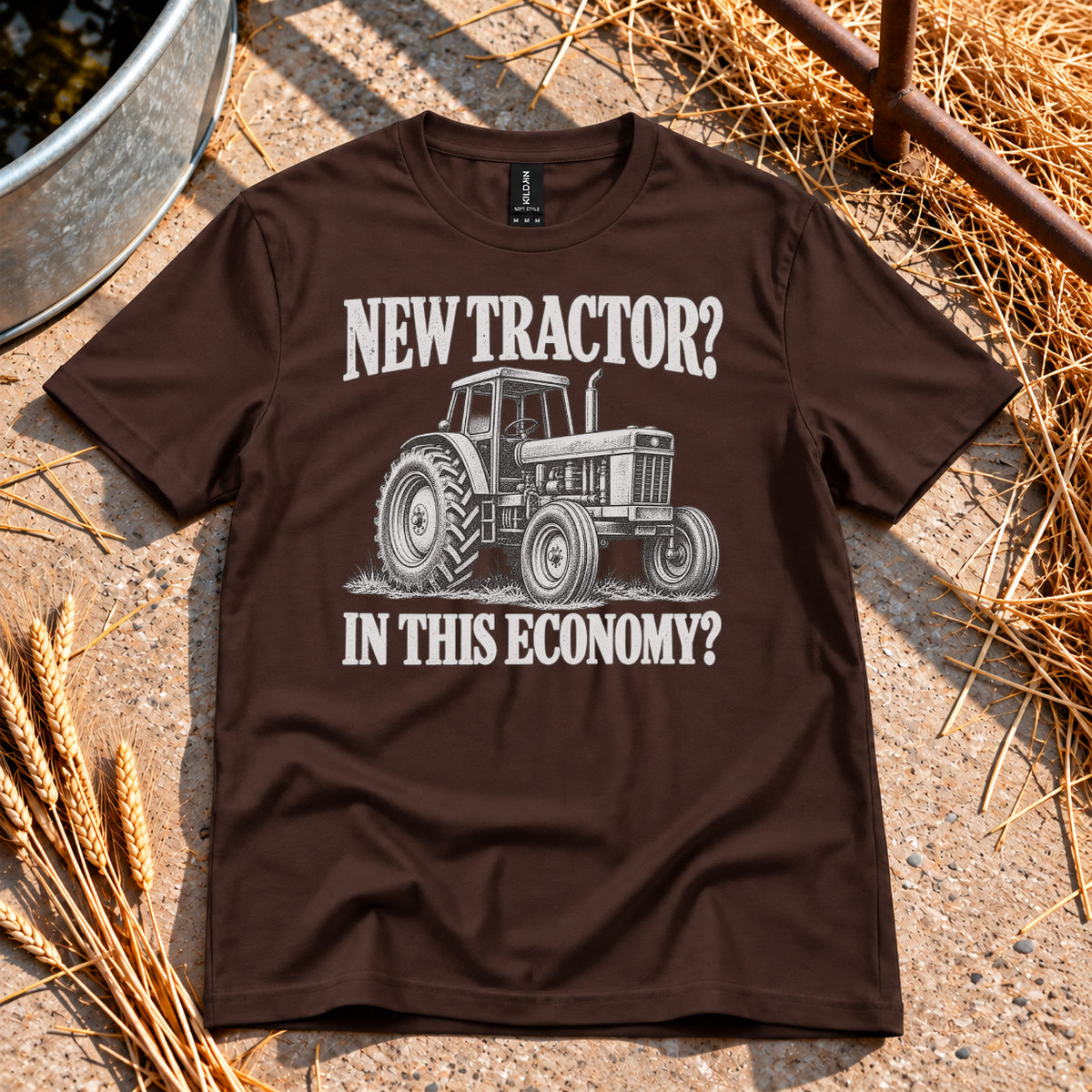 In This Economy T-Shirt in Dark Chocolate