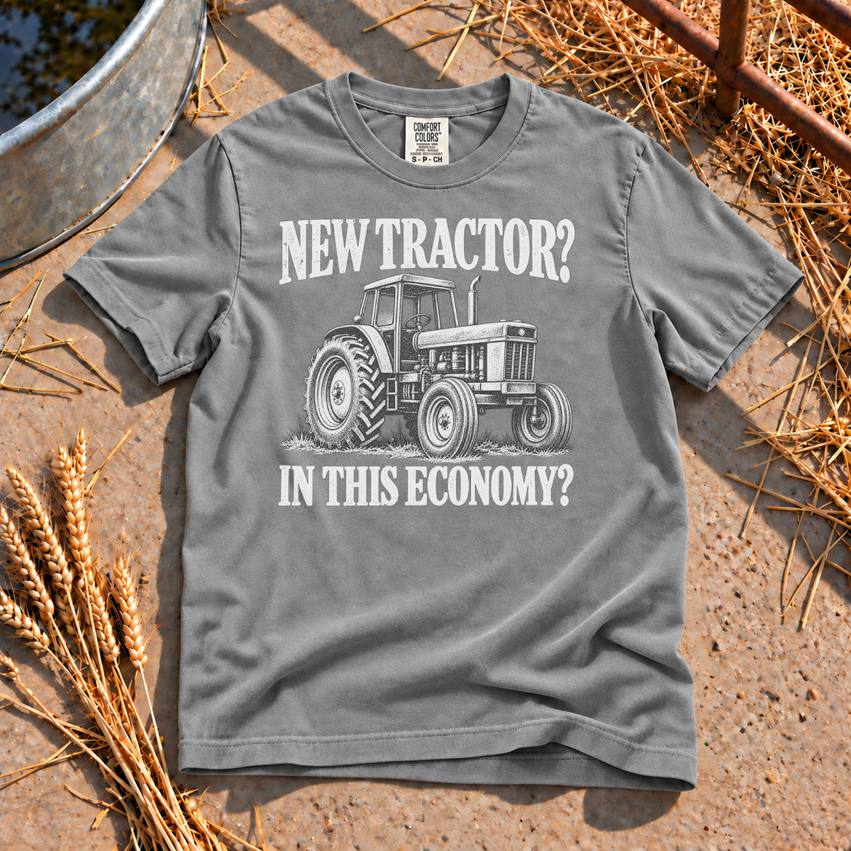 In This Economy T-Shirt in Grey