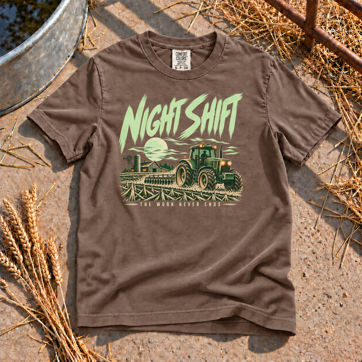 Night Shift T-Shirt in Espresso
