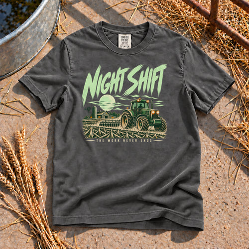 Night Shift T-Shirt in Pepper