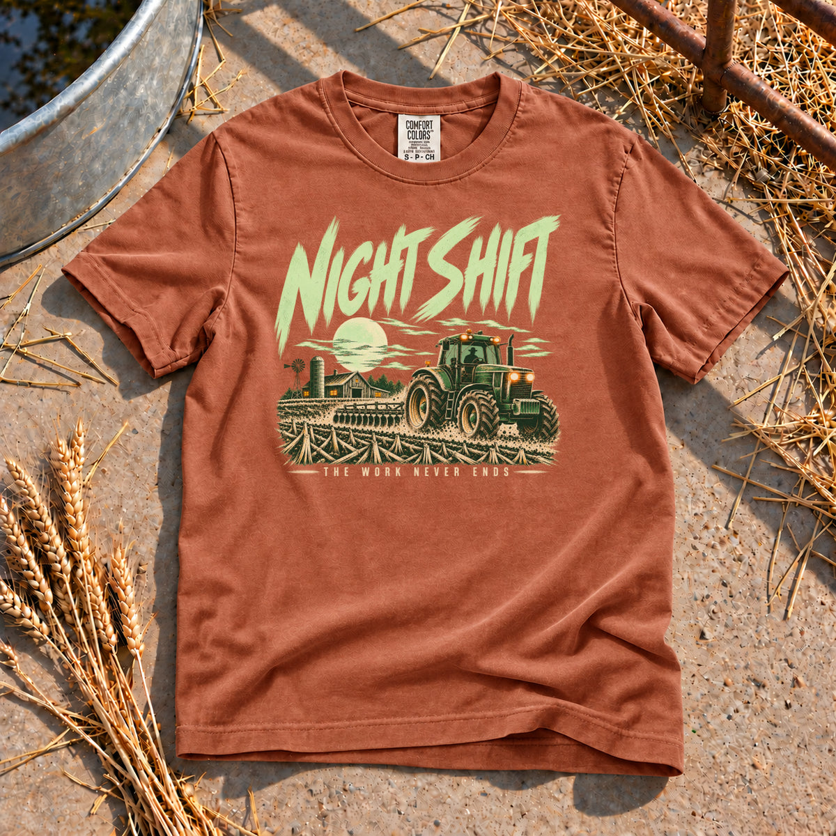 Night Shift T-Shirt in Yam